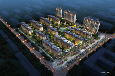 城西熙城国际3室2厅1卫137m2毛坯房两位